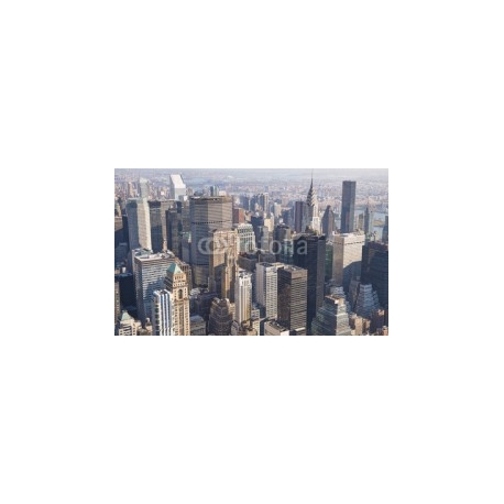New York city skyline in the morning., 400x245, Papel Pared, , Original, Todo color