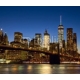 Brooklyn Bridge and New York City Manhattan skyline at dusk, 330x280, Papel Pared, , Original, Todo color