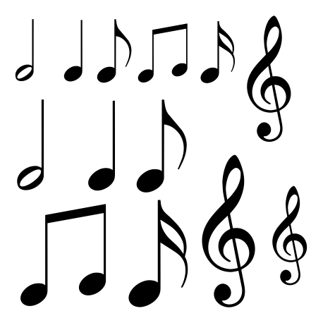 Vinilo notas , 30x30, Vinilo Autoadhesivo, Mate, Original, Chocolate-