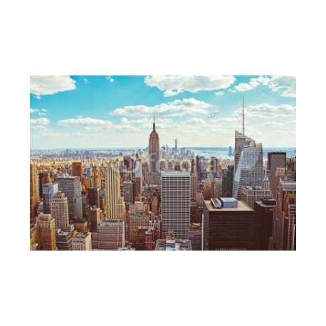 New York City (Taken from Helicopter) , 80x53, Papel Pared, , Original, Todo color