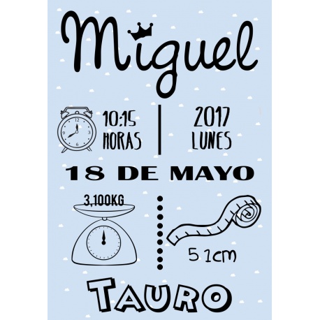 Cartel de Fiesta Bienvenidos