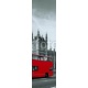 Bus in London, 63x225, Vinilo Adhesivo, Vinilo Microperforado (especial para cristales), Original, Todo color