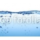 Splashing And Flowing Of Transparent Water Isolated On White, 300x250, Vinilo Adhesivo, Sin Laminado (3 años garantía en exterior/interior), Original, Todo color