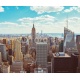 New York City (Taken from Helicopter) , 300x250, Papel Pared, Acabado LIENZO, Original, Todo color