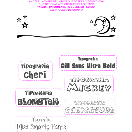 Vinilo cabezal infantil 125, 120x28, Vinilo Autoadhesivo, Mate, Original, Negro-