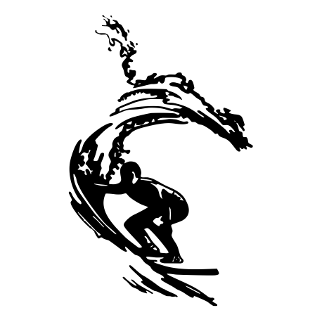 Vinilo surf, 65x110, Vinilo Autoadhesivo, Mate, Original, Azul Brillante-