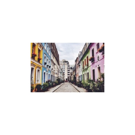 Nothing Hill of Paris, 400x270, Papel Pared, Acabado ARENADO, Original, Todo color