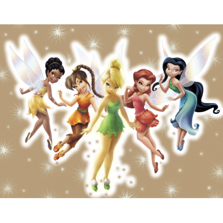 Vinilo especial Hadas, 130x99, Vinilo Autoadhesivo, Mate, Original, Color original-
