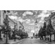 Gediminas Avenue and Cathedral square, Vilnius, Lithuania,, 390x240, Papel Fotográfico, Papel Poster 150 gr. (posters y mupis publicitarios), Original, Blanco y negro