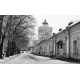 The Galleria Rantakasarmi, the pink-plated Main Gate of Suomenlinna fortress, Helsinki, Finland, 390x240, Papel Fotográfico, Papel Poster 150 gr. (posters y mupis publicitarios), Original, Blanco y negro