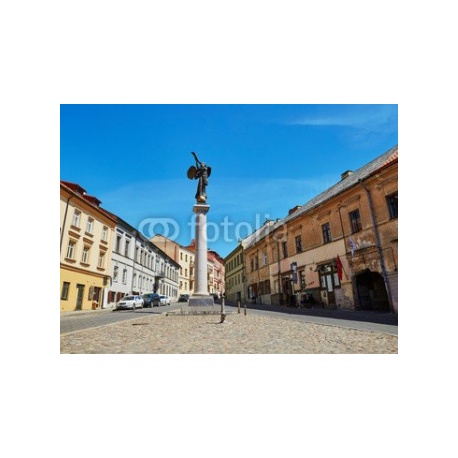 Bronze angel of Uzupis in Vilnius, 325x240, Papel Fotográfico, Papel Poster 150 gr. (posters y mupis publicitarios), Original, Todo color