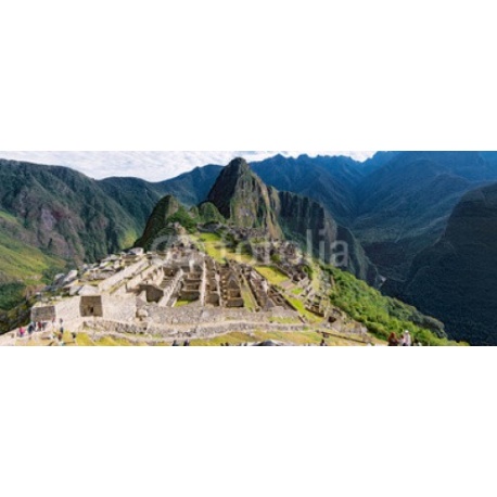 machu pichu, 405x160, Vinilo Adhesivo, Sin Laminado (3 años garantía en exterior/interior), Original, Todo color