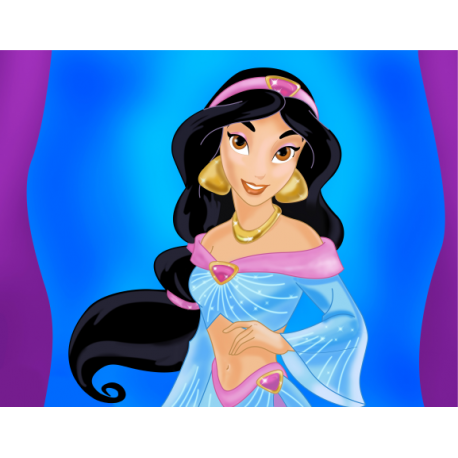 Vinilo especial Princesa, 100x76, Vinilo Autoadhesivo, Brillo, Original, Original-