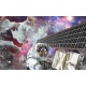 Astronaut in outer space. Spacewalk. Elements of this image furnished by NASA, 400x250, Vinilo Adhesivo, Sin Laminado (3 años garantía en exterior/interior), Original, Todo color