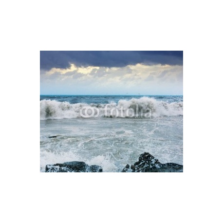  waves during storm in strong wind, 185x157, Papel Pared, Acabado LISO, Original, Todo color