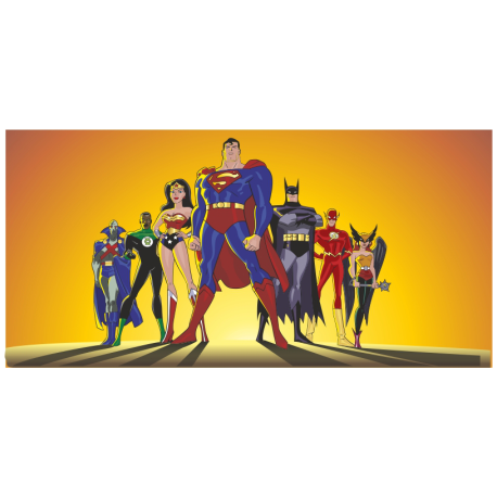 Vinilo especial Héroes, 100x50, Vinilo Autoadhesivo, Brillo, Original, Color original-