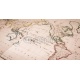 Map of the world centered on the Pacific Ocean, 19th century, 279x145, Papel Pared, Acabado LISO, Original, Todo color