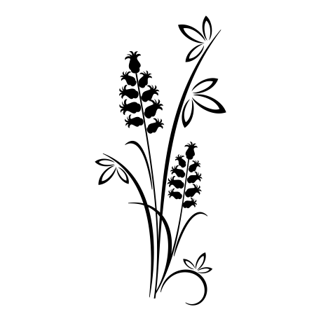 Vinilo flor japonesa IV, 50x110, Vinilo Autoadhesivo, Colores Especiales, Original, Arenado Plata (Cristales)-