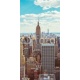 New York City (Taken from Helicopter) , 110x220, Lona, Lona opaca, Original, Todo color