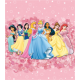 Vinilo especial Princesas, 120x136, Vinilo Autoadhesivo, Mate, Original, Color original-