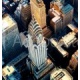 Aerial view of the skyscrapers of Midtown Manhattan New York City, 216x226, Vinilo Adhesivo, Sin Laminado (3 años garantía en exterior/interior), Original, Todo color
