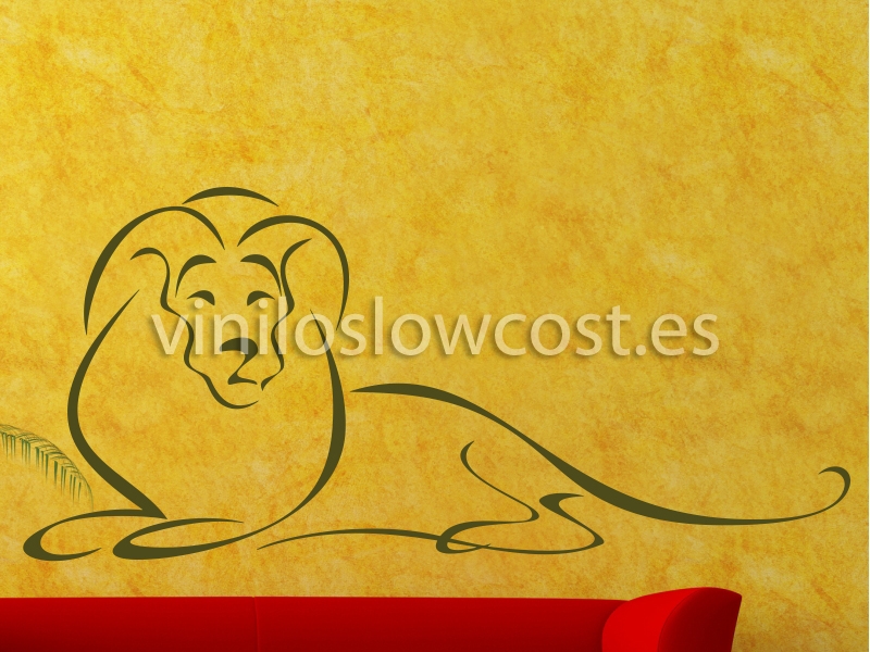 Vinilo león