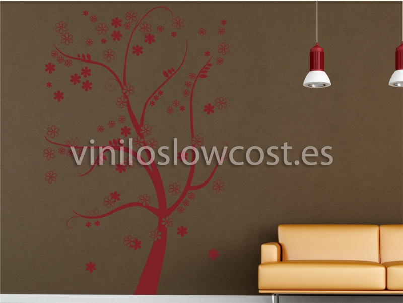 Vinilo arbol primaveral III