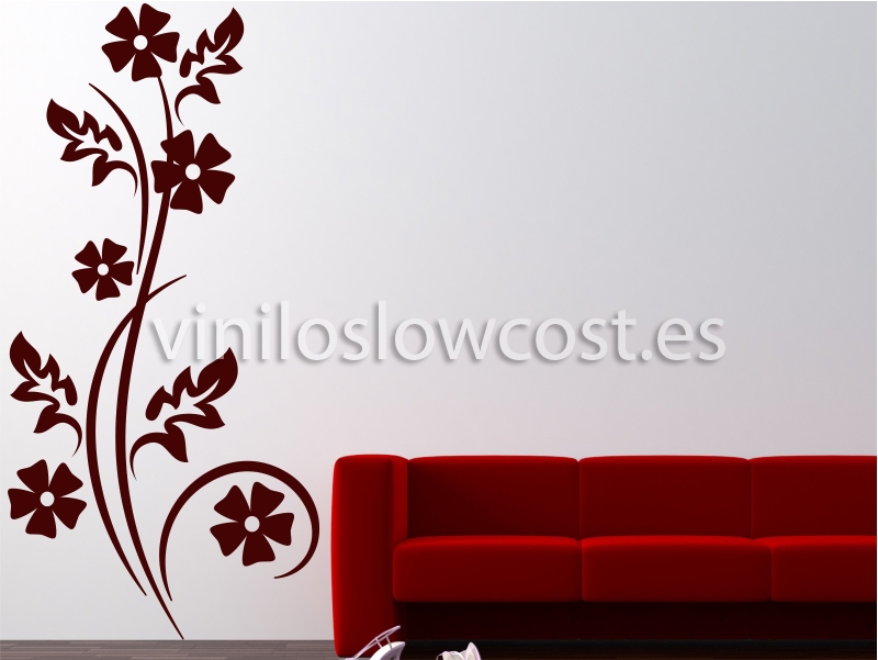 Vinilo flower japanese