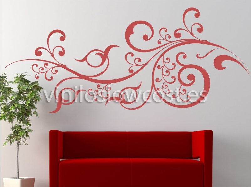 Vinilo floral enredado III