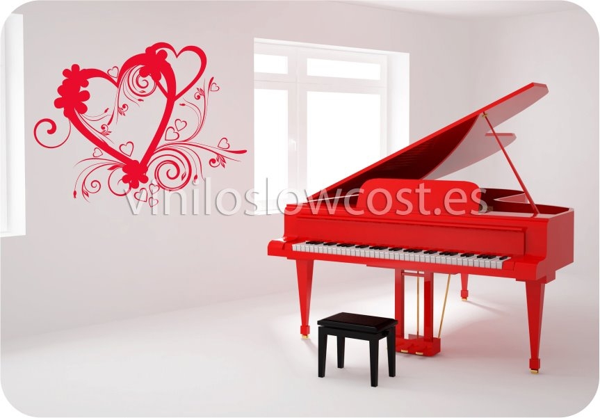 Vinilo corazon