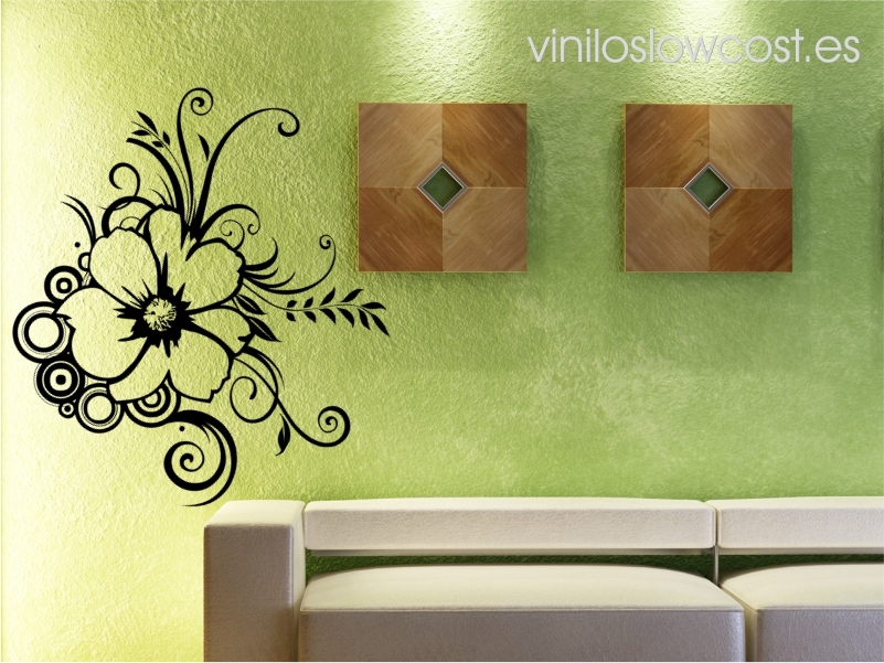 Vinilo flor de campo