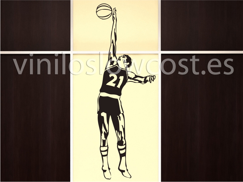 Vinilo baloncesto