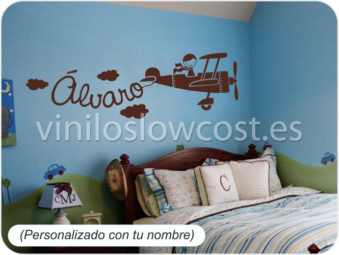 Vinilo avión chico