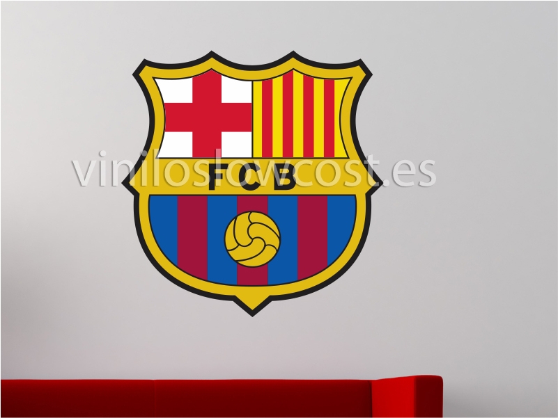 Vinilo escudo Barcelona II
