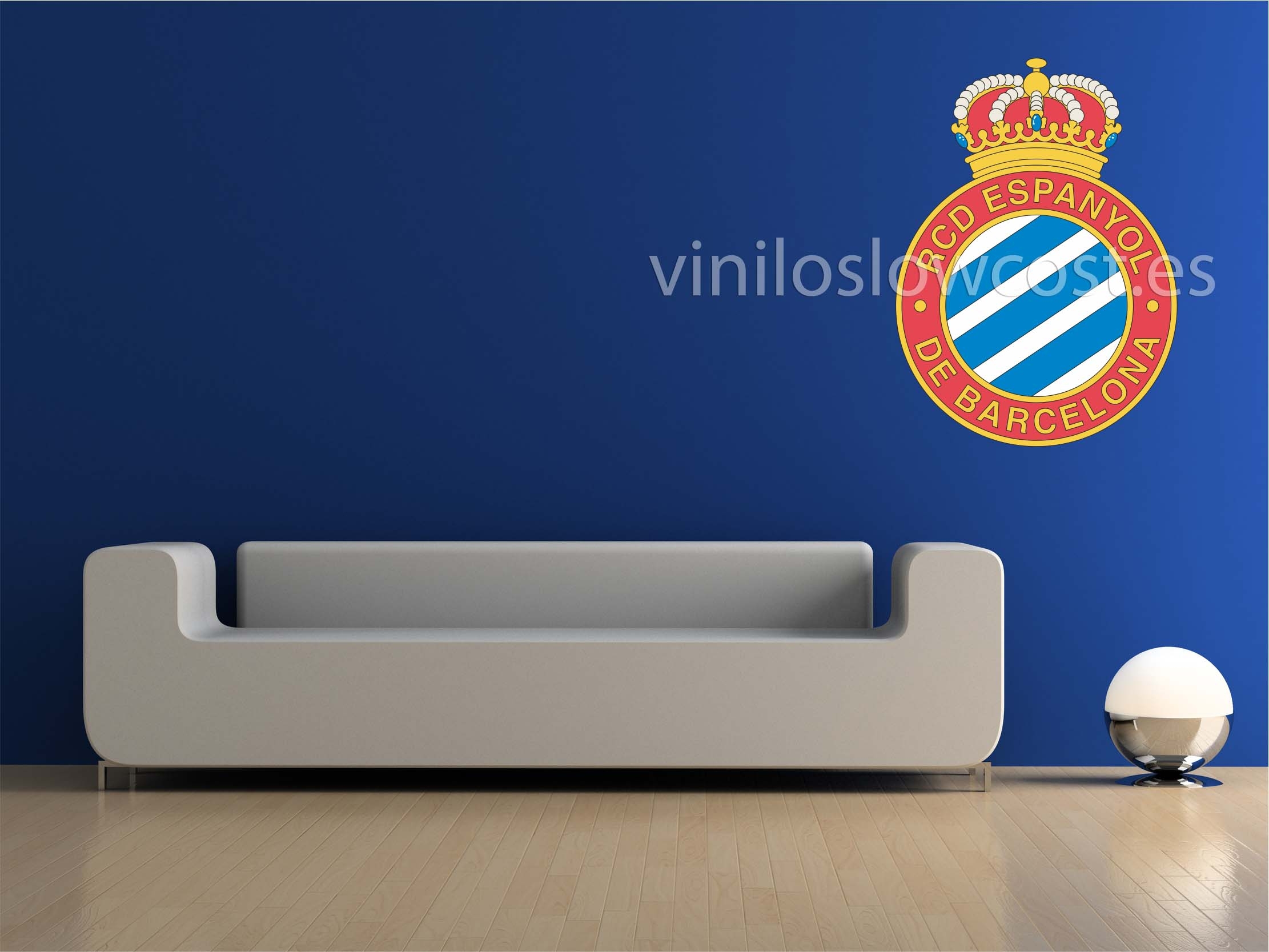Vinilo escudo Espanyol