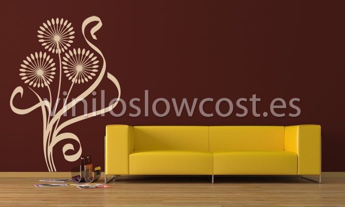 Vnilo floral abuelitos