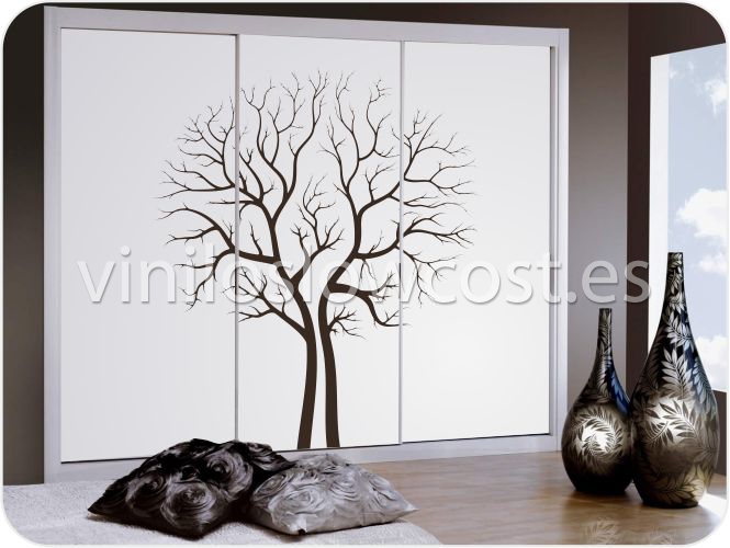 Vinilo árbol otoño