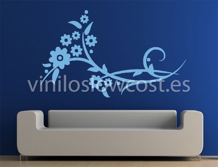 Vinilo floral azalea