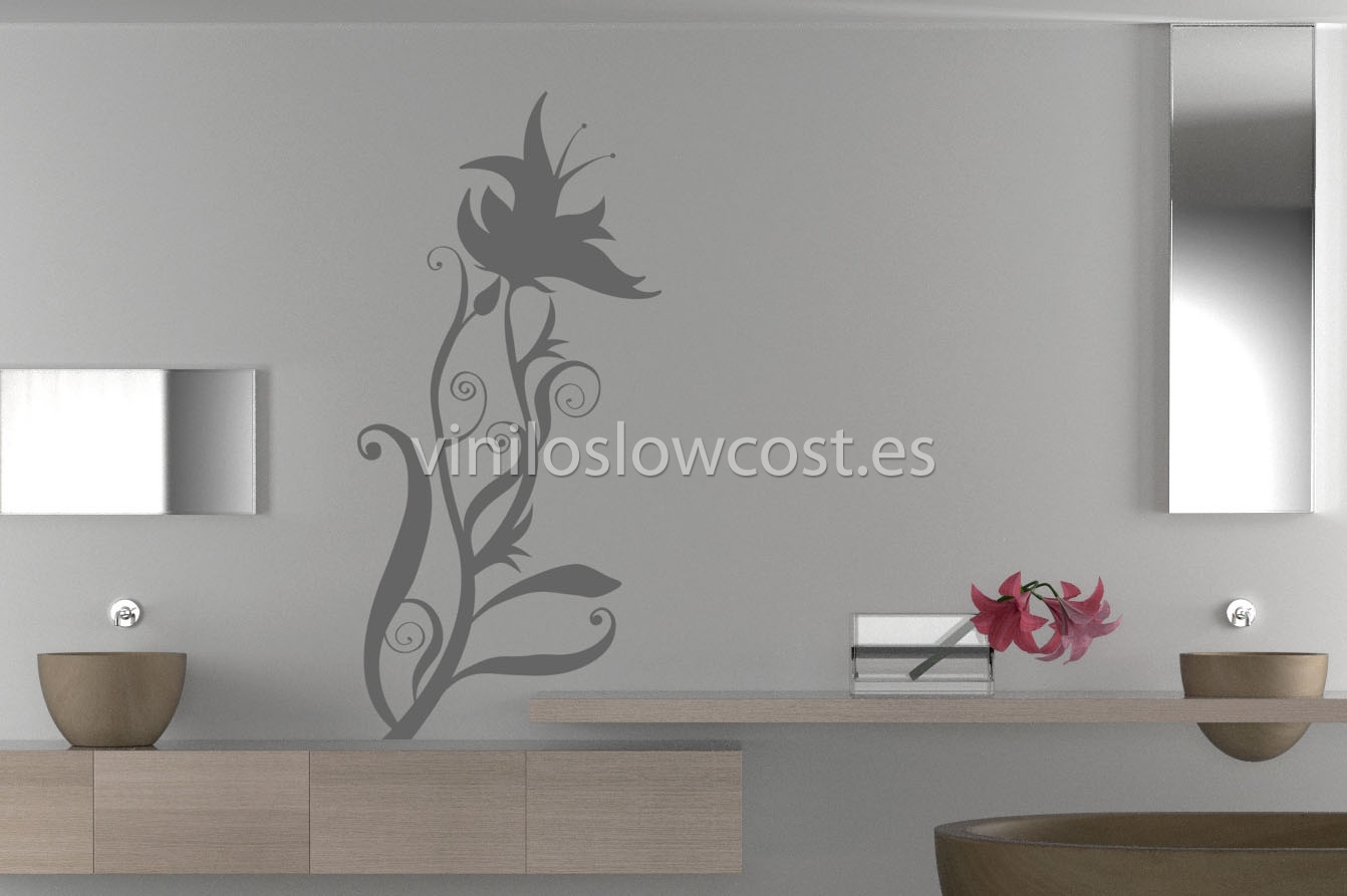 Vinilo floral petunia