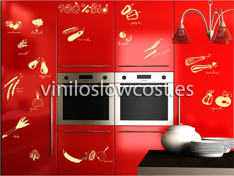 Vinilo verduras