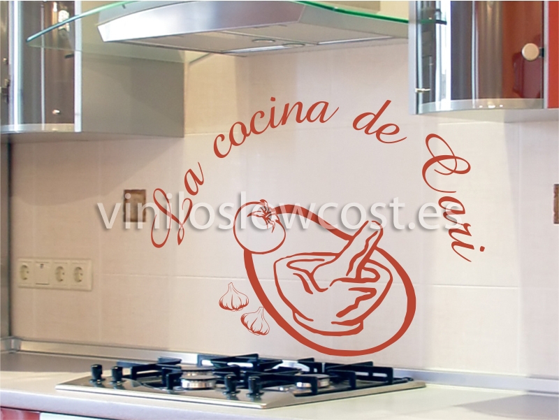 Vinilo la cocina de cari