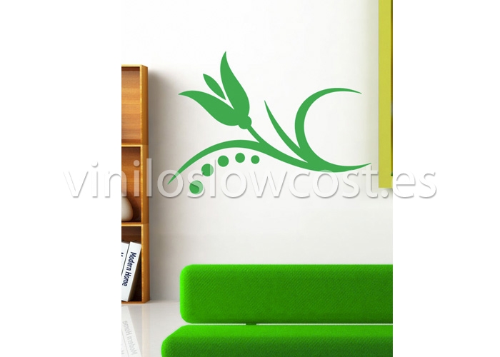 Vinilo floral campanilla