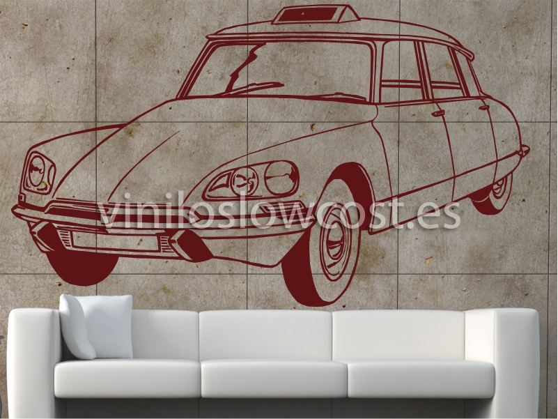 Vinilo taxi Citroen