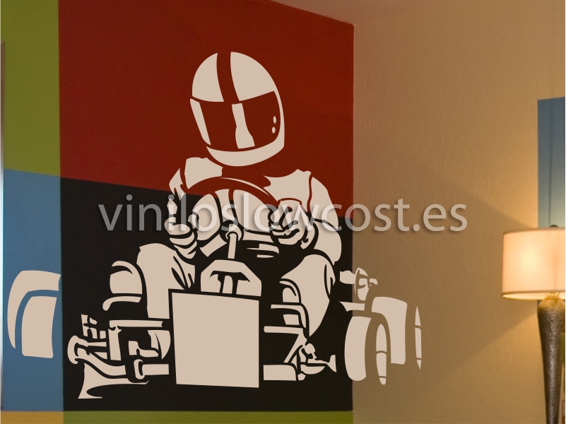 Vinilo karting