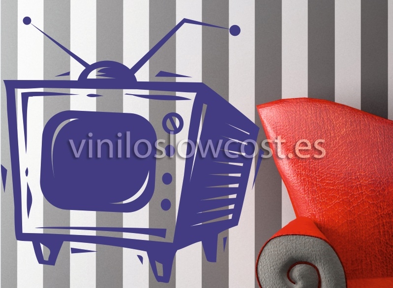Vinilo tv antigua