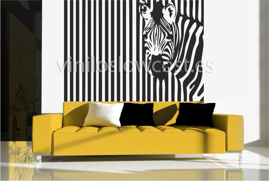 Vinilo animales cebra