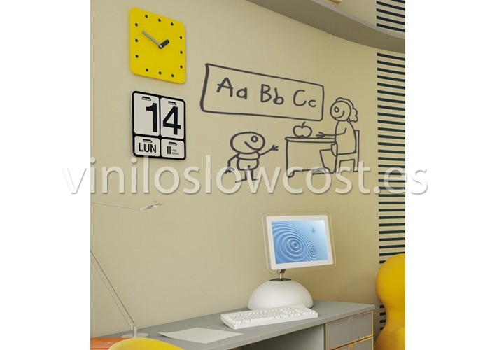 Vinilo a la escuela