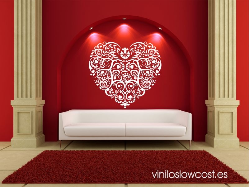 Vinilo corazon de oro