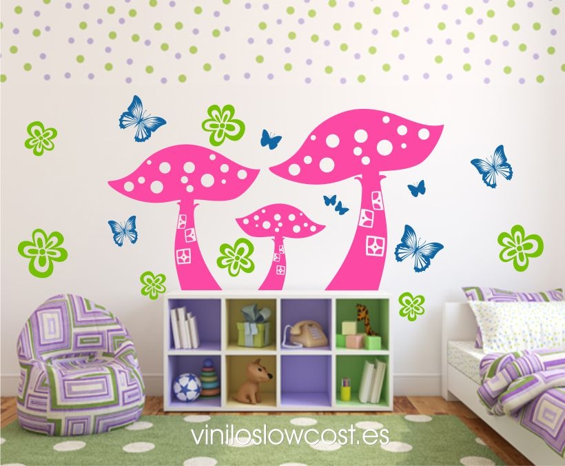 Vinilo campo de setas 3 colores