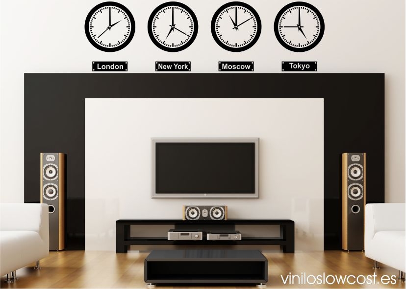 Vinilo relojes